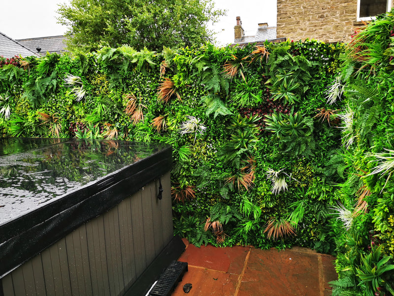 artificial green wall for garden