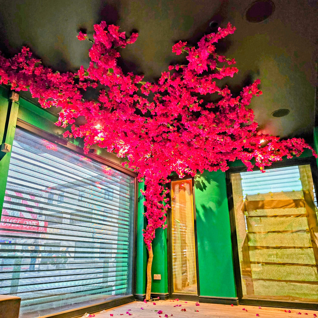 How to make a artificial flower tree?