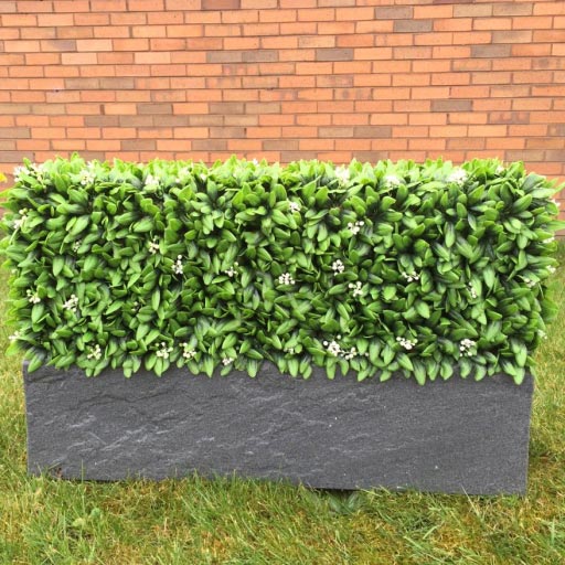Artificial Hedge Trough Make a Feature of Your Windowsill