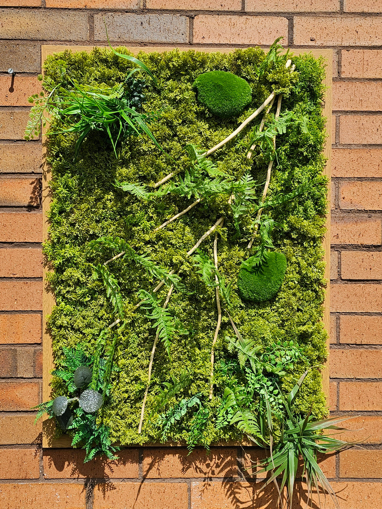 Artificial Moss Wall Art A1
