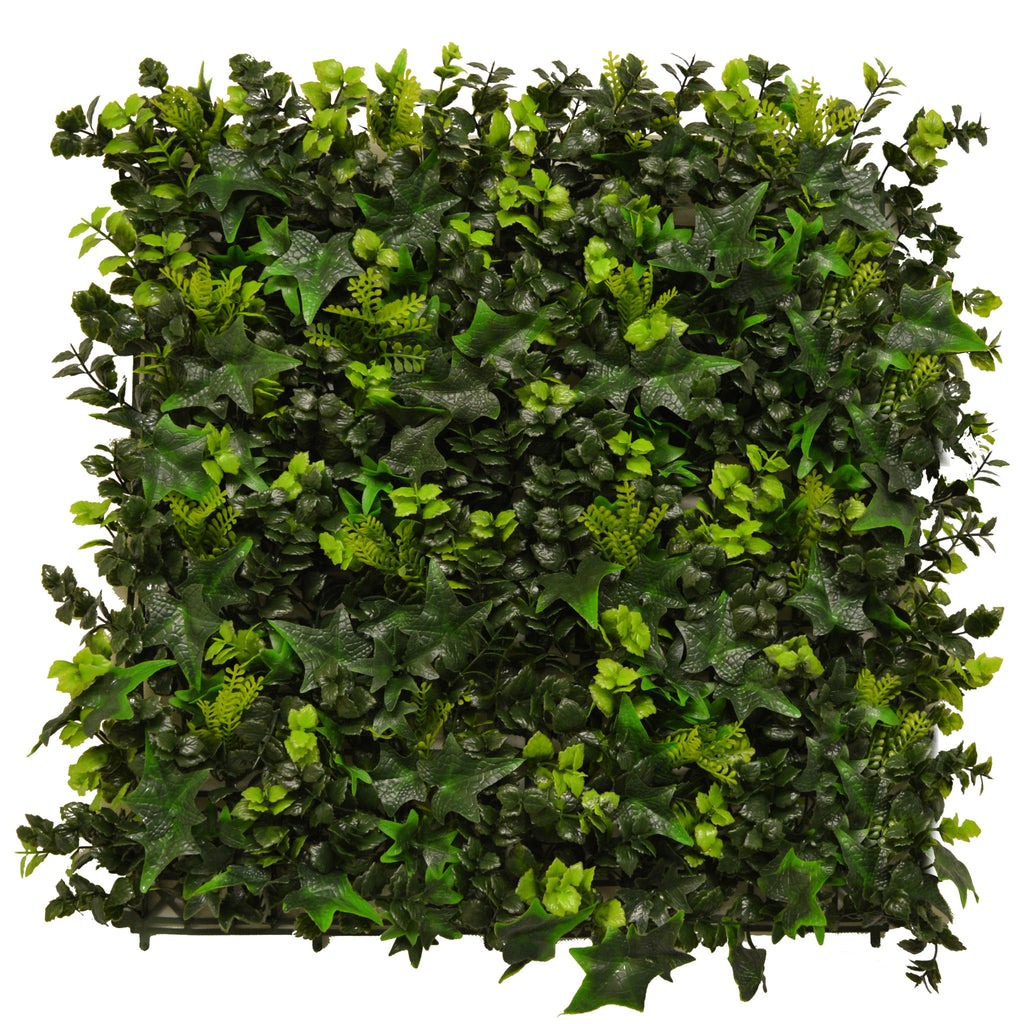 Artificial Ivy Bush 50cm x 50cm - Hedgedin
