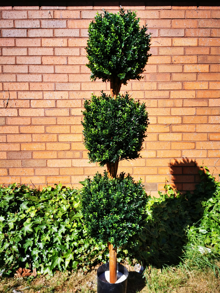 Artificial Topiary Tree Three Balls 57''